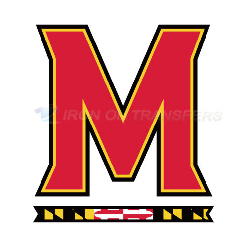 Maryland Terrapins Iron-on Stickers (Heat Transfers)NO.4988
